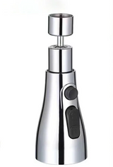 HydroFlex360 – Multifunktionaler 360°/720° Drehbarer Küchenhahn-Aufsatz mit 3 Strahlarten