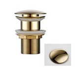 LuxePop Pop-Up Abflussstöpsel – Edle Waschbecken-Abflusslösung in Schwarz, Gold & Roségold