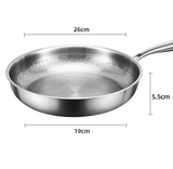 TitanPro – Reine Titan Bratpfanne mit Hammerschuppen-Muster