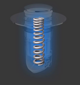 CleanSeal Universal-Pop-Up-Spülbeckenstöpsel