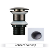 LuxDrain Pop-Up-Abflussstöpsel – Stilvoller Waschbeckenstöpsel in Schwarz, Gold und Rosé