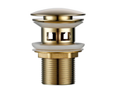 LuxePop Pop-Up Abflussstöpsel – Edle Waschbecken-Abflusslösung in Schwarz, Gold & Roségold