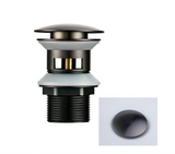 LuxePop Pop-Up Abflussstöpsel – Edle Waschbecken-Abflusslösung in Schwarz, Gold & Roségold