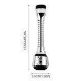 AquaFlex Steel – Edelstahl-Wasserhahnverlängerung mit 360° Drehung & Wassersparfunktion