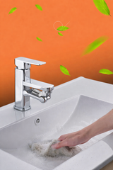 360° drehbarer Wasserhahn-Aufsatz aus Metall – Wassersparender Strahlregler mit Verlängerungsfunktion
