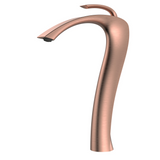 Elegante Waschtischarmatur in Chromoptik aus Messing mit Einhebelmischer und Keramikventil
