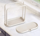 FlexiDry – Abnehmbarer Lappen- & Schwammhalter für Spüle & Bad