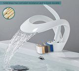 AquaLuxe Wasserfall-Waschtischarmatur