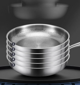 TitanPro – Reine Titan Bratpfanne mit Hammerschuppen-Muster