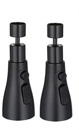 HydroFlex360 – Multifunktionaler 360°/720° Drehbarer Küchenhahn-Aufsatz mit 3 Strahlarten