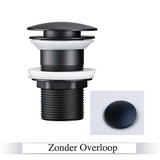 LuxDrain Pop-Up-Abflussstöpsel – Stilvoller Waschbeckenstöpsel in Schwarz, Gold und Rosé