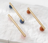 NordicLux Marmor & Messing Möbelgriffe