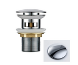 LuxePop Pop-Up Abflussstöpsel – Edle Waschbecken-Abflusslösung in Schwarz, Gold & Roségold