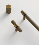 Nurlin Massiver Messing T-Bar Griff