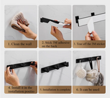 SteelLine Edelstahl Wandgarderobe