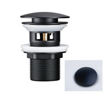 LuxePop Pop-Up Abflussstöpsel – Edle Waschbecken-Abflusslösung in Schwarz, Gold & Roségold