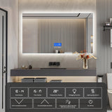 LuxoClear LED-Badezimmerspiegel 60x80cm
