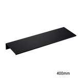 DUOWARE Wandregal Schwarz/Weiß – Aluminium Organizer für Bad, Küche oder Schlafzimmer