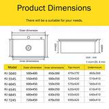 Edelstahl-Küchenspüle, Einzelbecken, dunkelgraues Waschbecken mit Küchenarmatur und Abflusszubehör