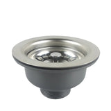 Talea Edelstahl Spülbeckenablauf mit Sieb – 114mm/110mm Pop-up Abfluss Komplettset für Küche und Waschbecken