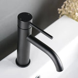 ROSEVÉRA Brushed Gold – Design Waschtischarmatur aus Edelstahl (Einloch, Einhebel)