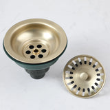 AquaGuard Edelstahl Spülbecken Sieb mit Geruchsfilter – Pop-Up Stopfen & Anti-Verstopfung Korb