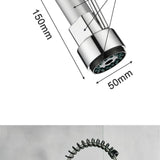 WaterSaver Premium Wasserstopp Küchenhahn-Aufsatz – 360° Drehbarer Strahlregler