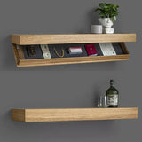 MagicVault Geheimfach-Wandregal – Schwebendes Regal mit Verstecktem Staufach