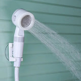 AquaNomad SmartCamp Dusche – Tragbare Campingdusche mit wiederaufladbarer Pumpe und intelligenter digitaler Steuerung