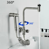 SteelFlow Küchenarmatur aus Edelstahl für den Innen- und Außenbereich