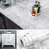 MarbleShield – Luxus Marmor-Selbstklebefolie für Küche & Möbel