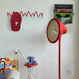 NordHook Trio Skandinavische Wandgarderobe