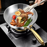 ChefSteel – Professionele RVS Koekenpan voor Gas & Inductie