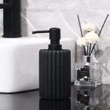 CeramiPure Studio Kreativer Keramik Seifenspender – Elegantes Badaccessoire für Zuhause & Hotel