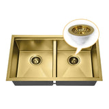 AquaGuard Edelstahl Spülbecken Sieb mit Geruchsfilter – Pop-Up Stopfen & Anti-Verstopfung Korb