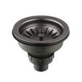 AquaGuard Edelstahl Spülbecken Sieb mit Geruchsfilter – Pop-Up Stopfen & Anti-Verstopfung Korb