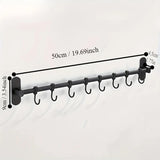 CookEase Küchen-Wandregal – Multifunktionaler Organizer für Deckel, Spatel & Küchenutensilien