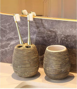 CeramiLux Vintage Badezimmer Set