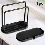 FlexiDry – Abnehmbarer Lappen- & Schwammhalter für Spüle & Bad