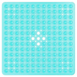 SafeStep Rutschfeste Duschmatte 53x53 cm