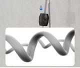 AquaGlow Wasserfall-Waschtischarmatur mit digitaler Temperaturanzeige