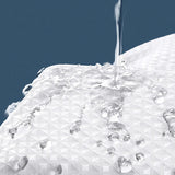 AquaWafel Luxus-Duschvorhang – Extra dickes Waffelmuster