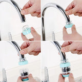 Wasserhahn Wasserfilter - ABS mit medizinischem Stein | Für Küche & Bad