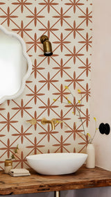 BohoTerracotta Selbstklebende Fliesenaufkleber