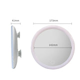 VisiLuxe 10-fach vergrößernder Schminkspiegel mit LED