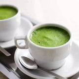 SchaumKrone Matcha-Aufschäumer – Elektrischer Matcha-Schäumer aus Edelstahl | Batteriebetriebener Getränkeschäumer | Cremiger Milchschaum und Matcha in Sekunden