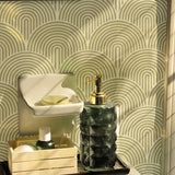 ArtTiles – 10-teiliges abstraktes mattes Fliesenaufkleber-Set