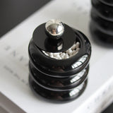 CeramiLux Kreatives Keramik Aufbewahrungsglas mit Deckel