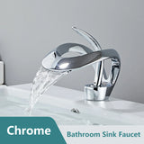 AquaLuxe Wasserfall-Waschtischarmatur