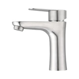 Edelstahl-Waschtischarmatur mit Einhebelmischer – Modernes Design für Bad & Waschbecken